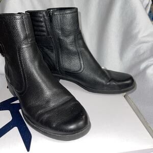 Anne Klein Sport Lanette Black LE Boots Size‎ 8.5 M